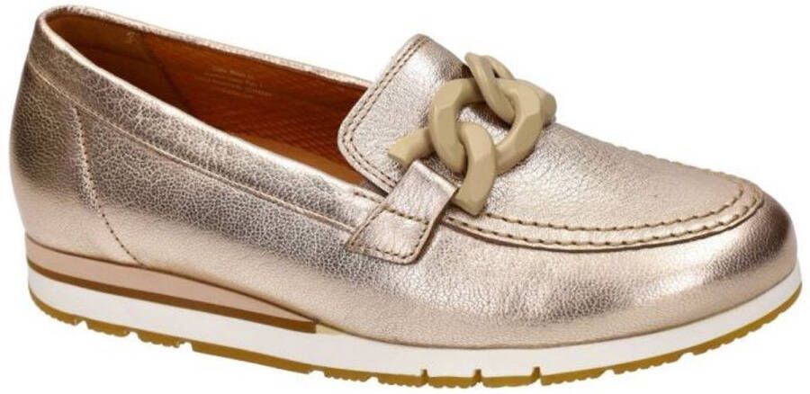 Gabor -Dames goud ballerina's & mocassins