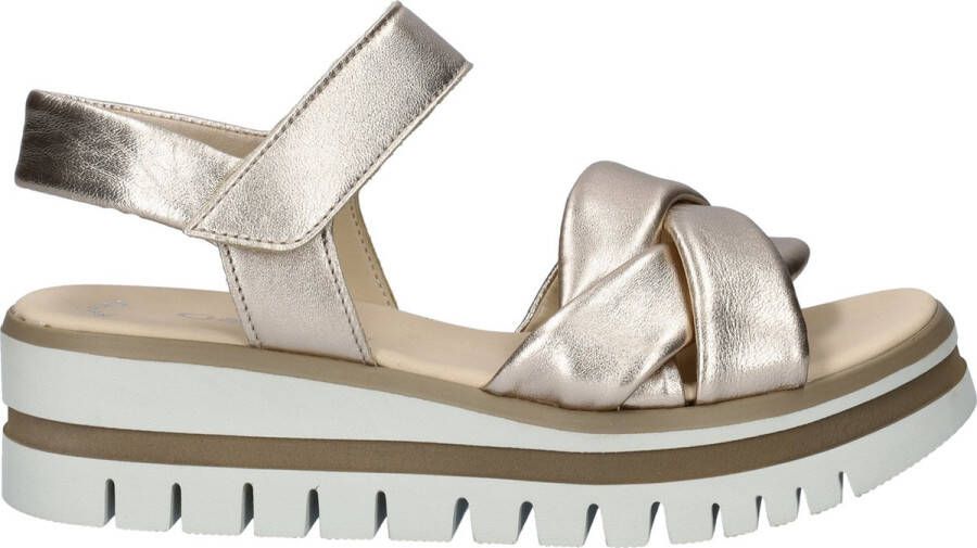 Gabor -Dames goud sandalen