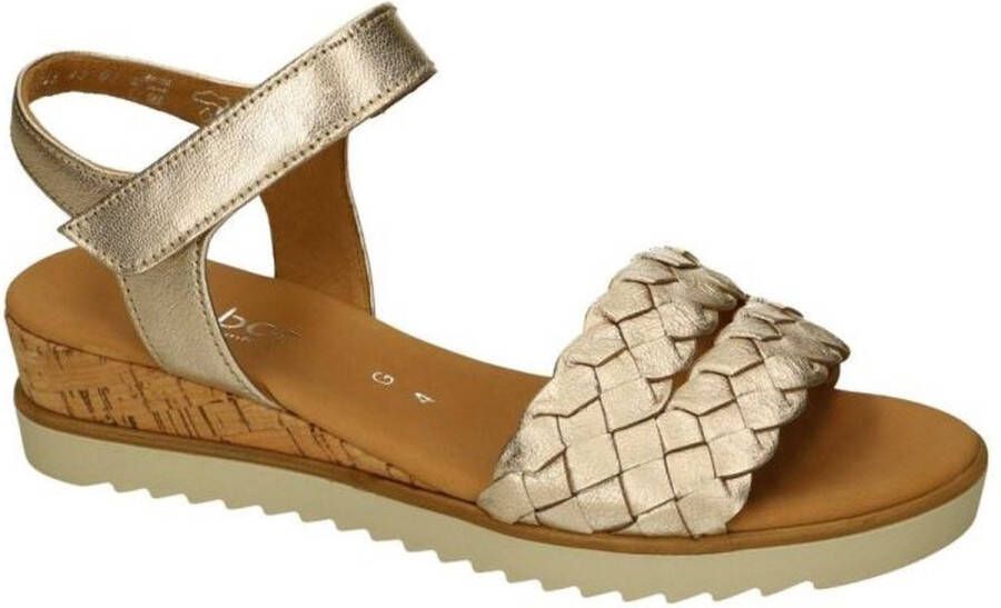 Gabor Dames sandalen met hak Beige Dames