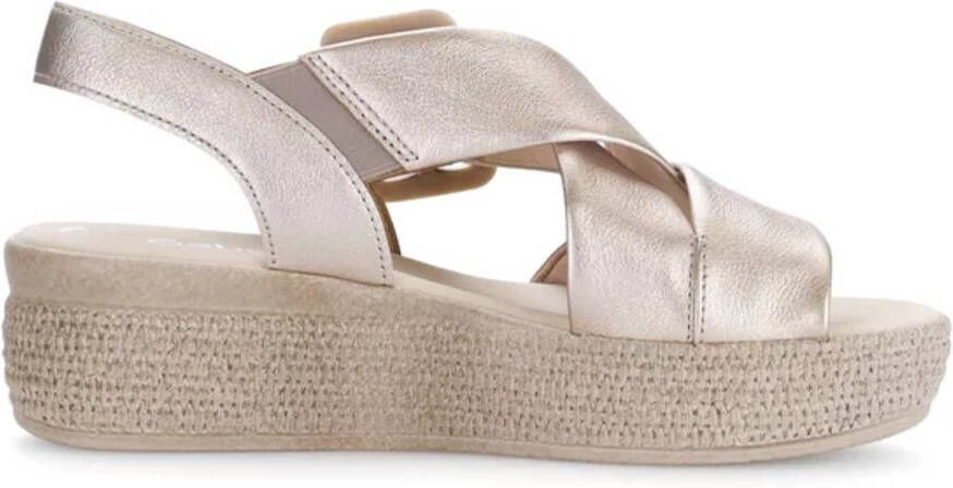 Gabor -Dames goud sandalen