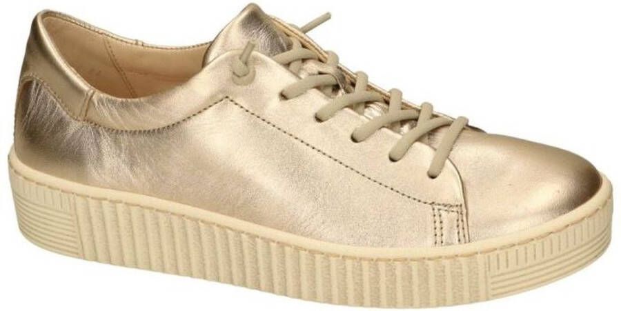 Gabor -Dames goud sneakers