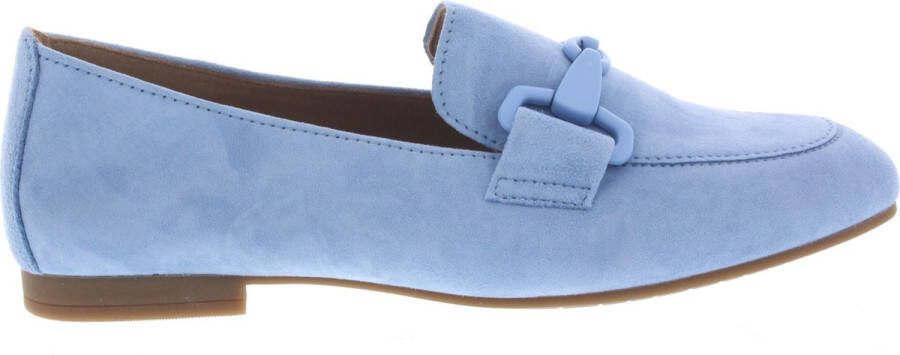 Gabor Blauwe Velvet Loafers Stijlvol Comfortabel Ontwerp Blue Dames - Foto 3