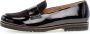 Gabor Zwarte Leren Mocassins Klassiek Comfortabel Black Dames - Thumbnail 9