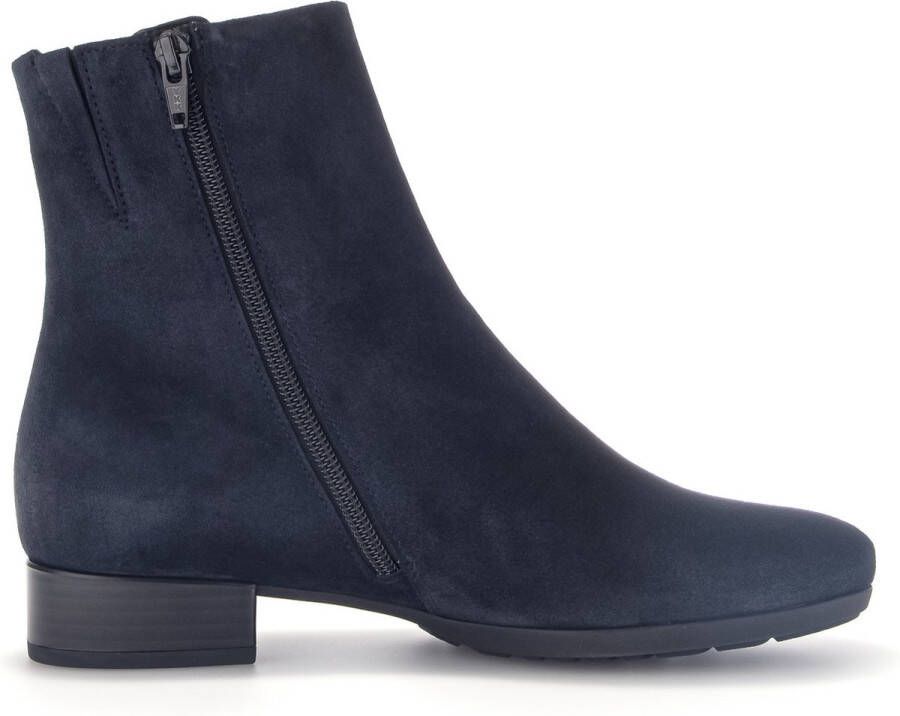 GABOR Enkellaarsjes Dames 718 Maat: 42 5 Materiaal: Leer Kleur: Blauw - Foto 3