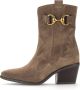 GABOR Cowboylaarzen Dames 694 Maat: 42 5 Materiaal: Suède Kleur: Taupe - Thumbnail 4