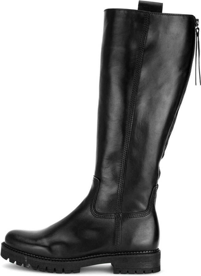 GABOR Hoge Laarzen Dames 727 Maat: 39 Materiaal: Leer Kleur: Zwart - Foto 2