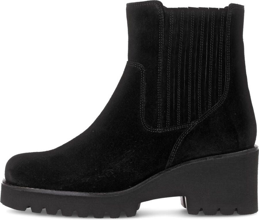 GABOR Chelsea Boots Dames 621.2 Maat: 43 Materiaal: Suède Kleur: Zwart - Foto 2