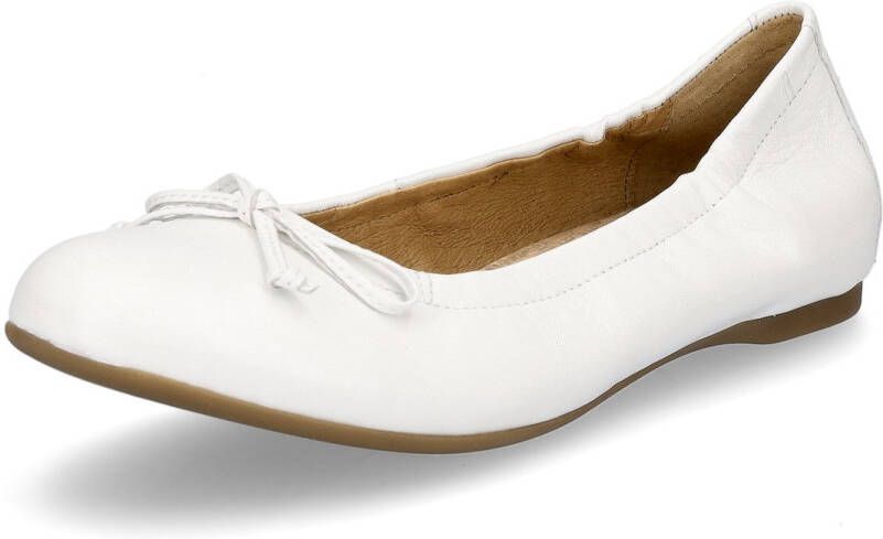 Gabor dames leren ballerina wit
