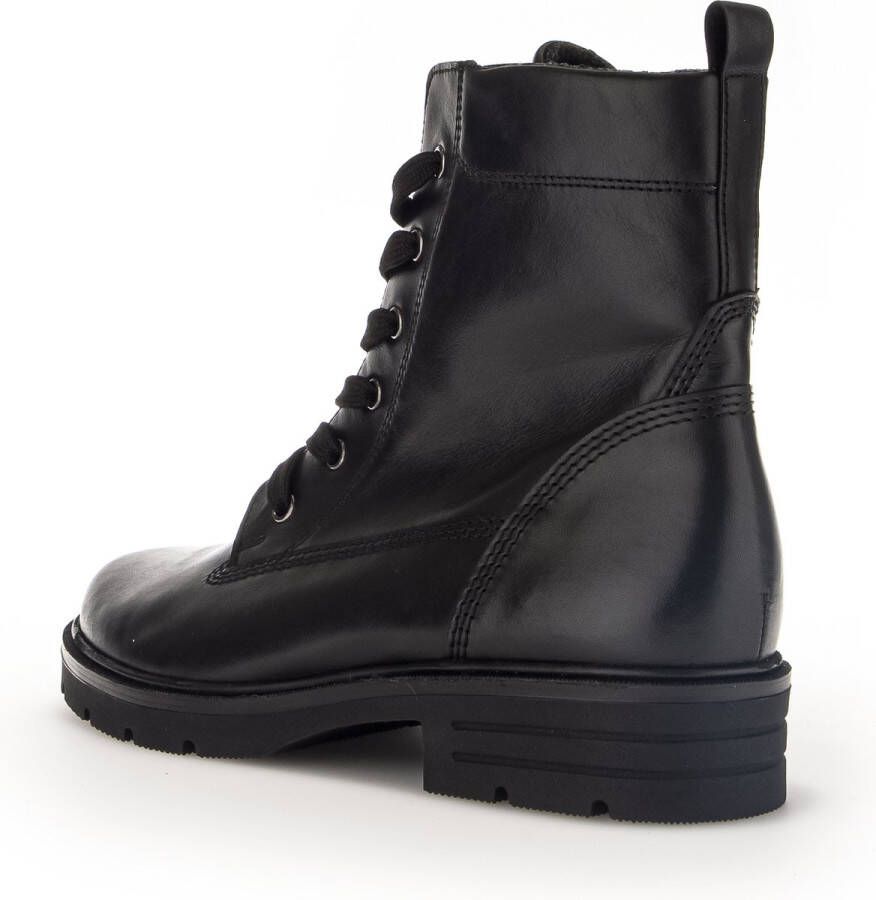 Gabor dames leren veterboot zwart