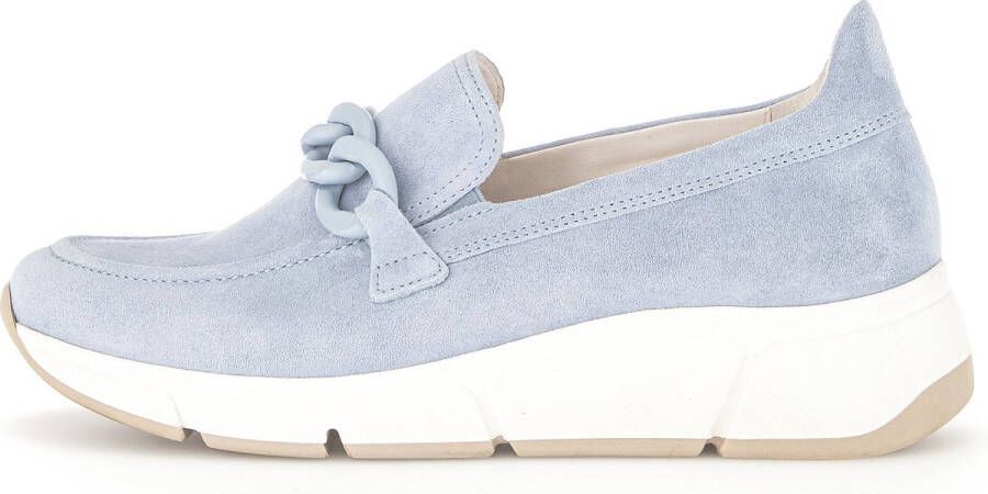 Gabor dames loafer Licht blauw