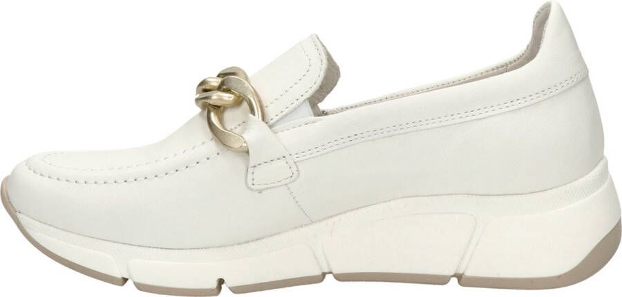 Gabor Stijlvolle leren loafers voor dames White Dames - Foto 2
