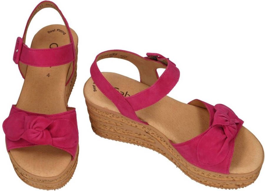 Gabor -Dames magenta sandalen