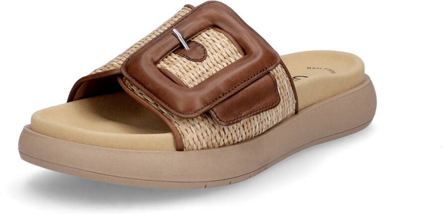 Gabor -Dames beige slippers & muiltjes