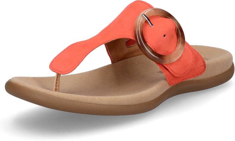 Gabor Dianets sleehak zomerschoen teenslipper met best fitting-uitrusting