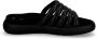 Gabor Zwarte Textiel Muiltjes Moderne Comfortabele Stijl Black Dames - Thumbnail 1