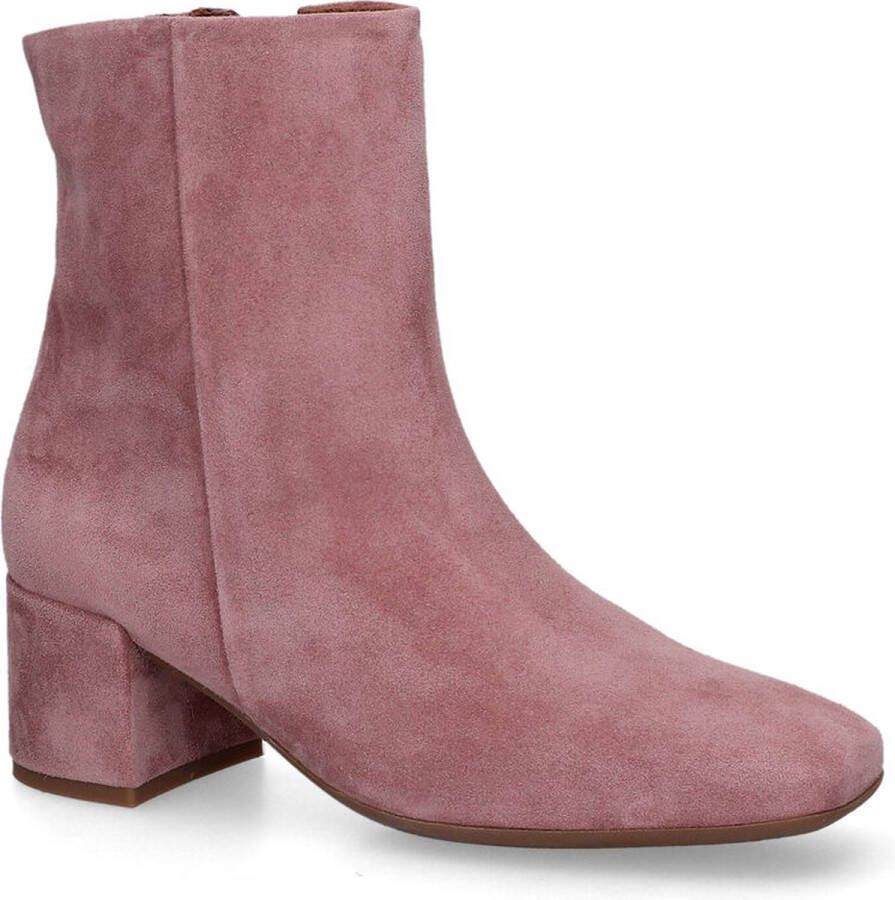 Gabor -Dames nude oud-roze enkellaarzen