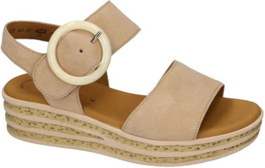 Gabor -Dames nude oud-roze sandalen - Foto 2