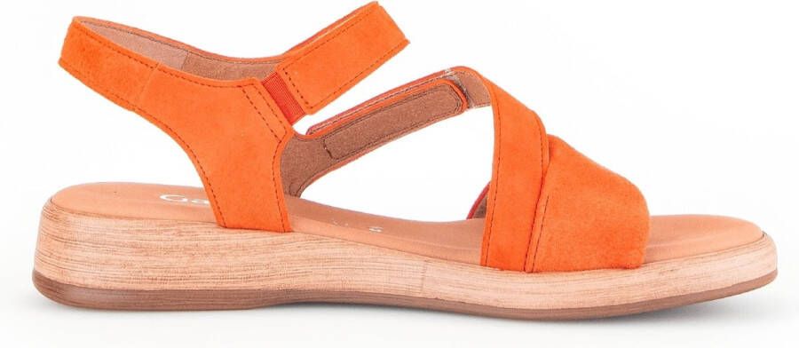 Gabor -Dames oranje sandalen