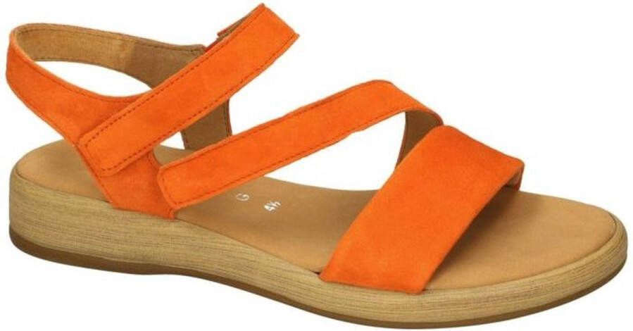 Gabor -Dames oranje sandalen