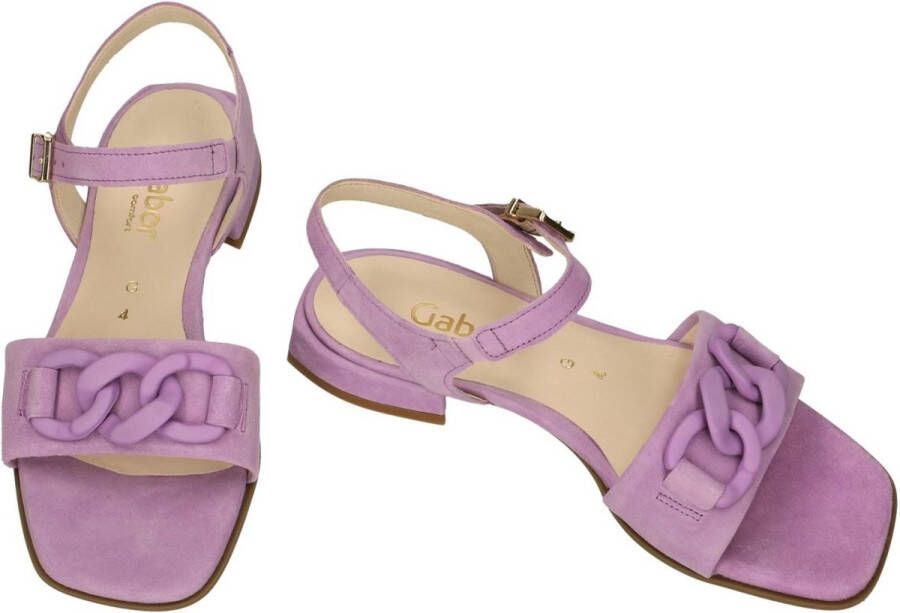Gabor -Dames paars sandalen