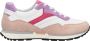 Gabor Sneaker 26.366.62 Wit Rosa Flieder Suède Combi - Thumbnail 1