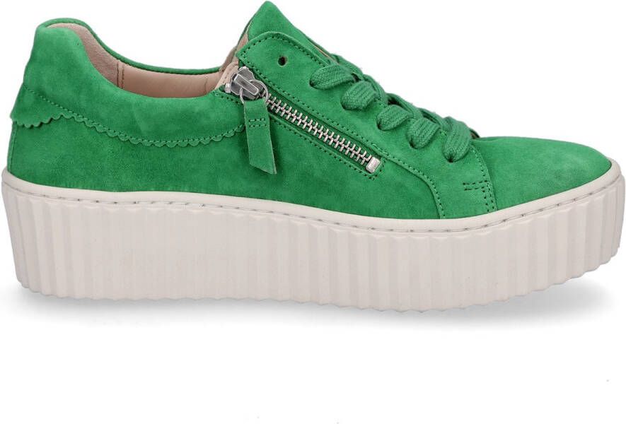 Gabor Mooie Dames Enkellaarzen Green Dames