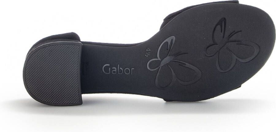 Gabor Slippers Slides Dames 22.902 Zwart - Foto 2