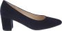 Gabor 450 Pumps High Heels Schoenen Hoge Hak Dames Blauw - Thumbnail 1