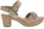 Gabor Hoge hiel sandalen Beige Dames - Thumbnail 5