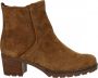 Gabor 800.1 Enkellaarsjes Enkelboots met rits Dames Cognac - Thumbnail 1