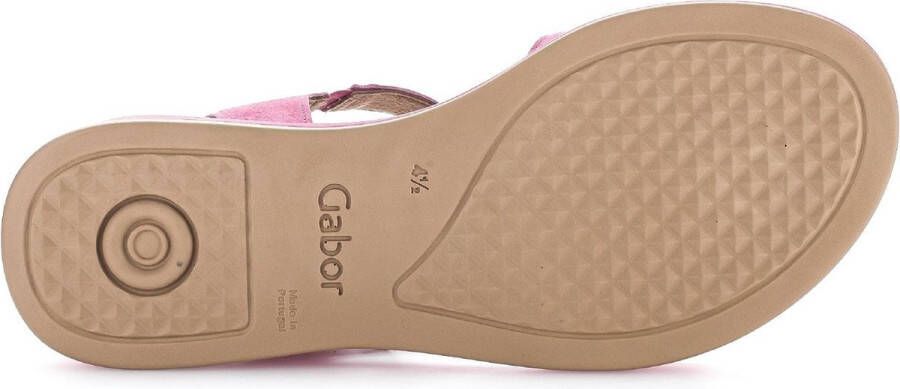 Gabor -Dames roze donker sandalen