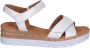 Gabor Sleehaksandaaltjes Genua riemchensandaal comfort-schoen zomerschoen stretchinzet breedte g - Thumbnail 1