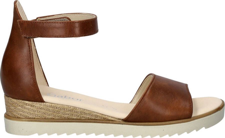 Gabor Sandalen cognac Leer Dames - Foto 3