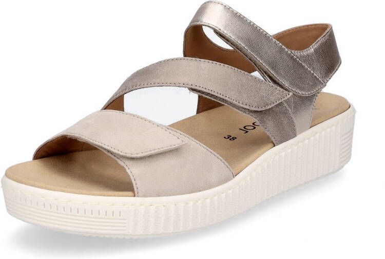 Gabor dames sandaal metallic