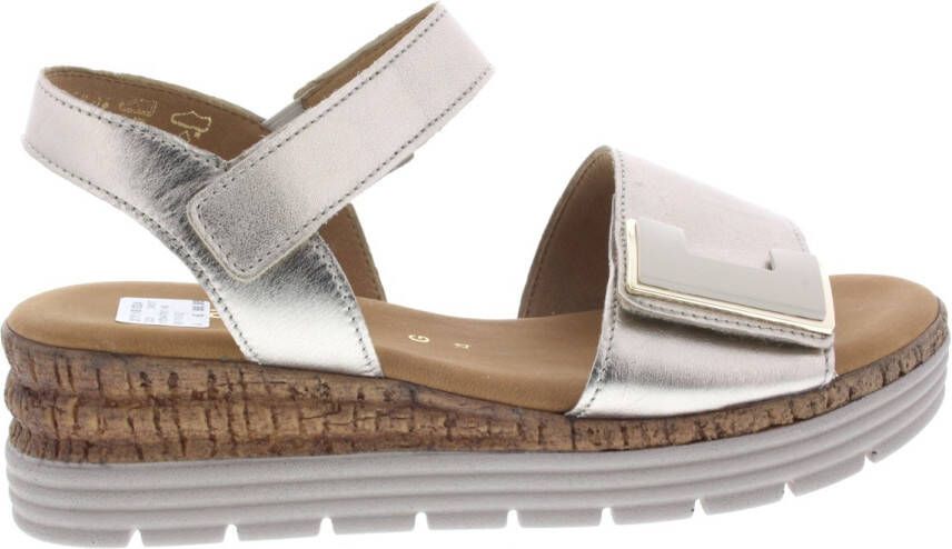 Gabor Dames Sandalen 62.700.82 Platina