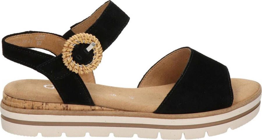 Gabor 62.772.47 Dames Sandalen Zwart