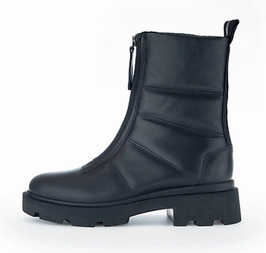 Gabor Comfortabele Veterschoenen voor de Enkels Black Dames