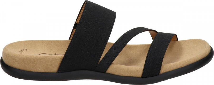 Gabor Slippers sleehak zomerschoen pantoffels met ademende leren voering - Foto 5