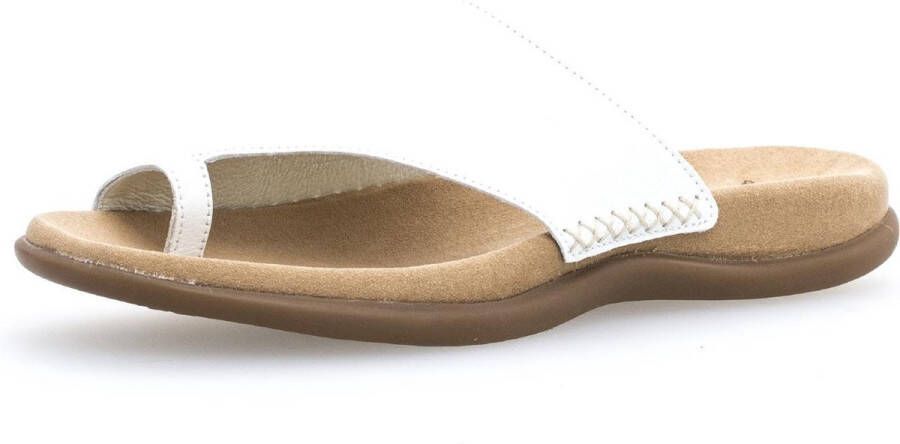 Gabor Teenslippers sleehak zomerschoen dianette met contrastkleurig borduursel - Foto 3