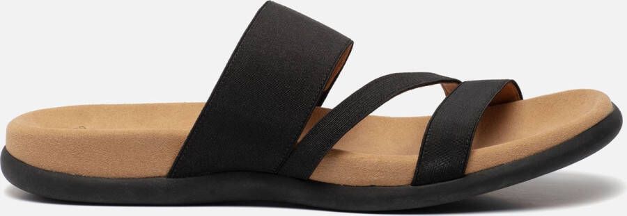 Gabor Dames Slippers Zwart