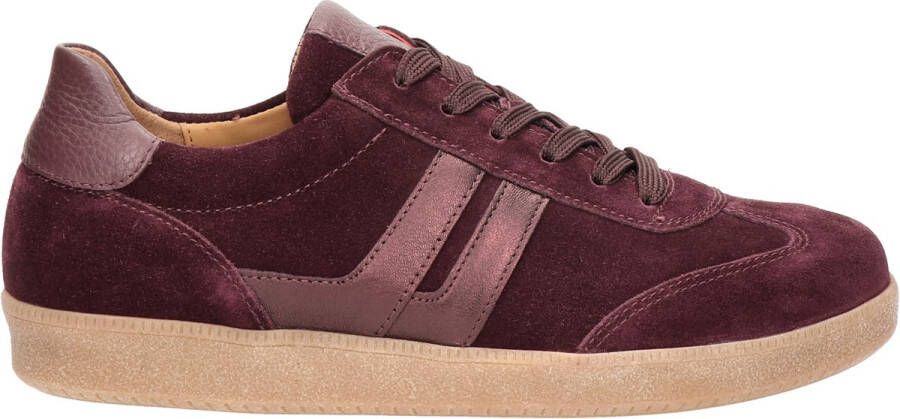 Gabor Sneakers vrijetijdsschoen halfschoen veterschoen met gepolsterde schacht