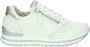 Gabor Witte Zilveren Leren Sport Basket Multicolor Dames - Thumbnail 2