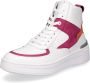 Gabor Witte Leren Hoge Sneakers Multicolor Dames - Thumbnail 1