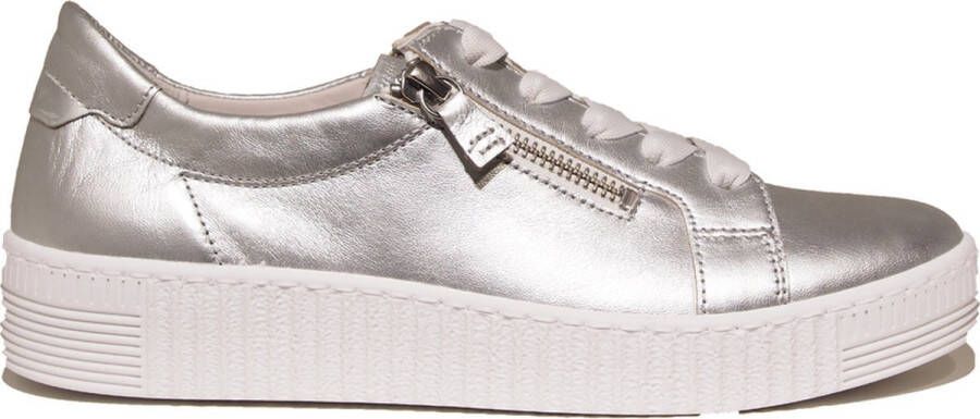 Gabor -dames-sneaker-zilver-63.334 61