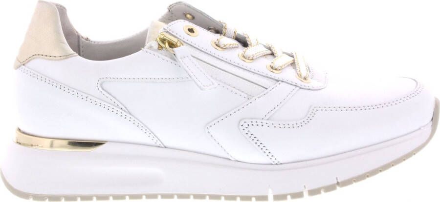 GABOR Lage Sneakers Dames 448.1 Maat: 40 Materiaal: Leer Kleur: Wit - Foto 5