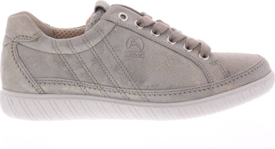 Gabor Dames Sneakers 26.458.95 Platina ½