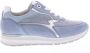 Gabor Blauwe Suède Lage Sneakers Blue Dames - Thumbnail 1