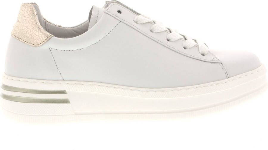 Gabor Lichtgewicht witte sneakers met uitneembaar voetbed White Dames