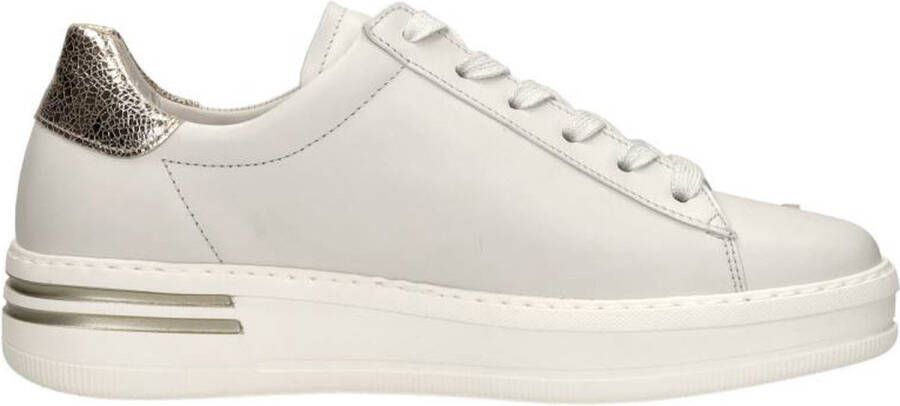 Gabor Lichtgewicht witte sneakers met uitneembaar voetbed White Dames