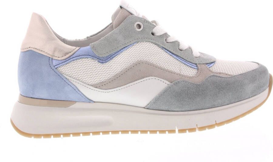 Gabor Lage Sneakers in Beige Multicolor Dames